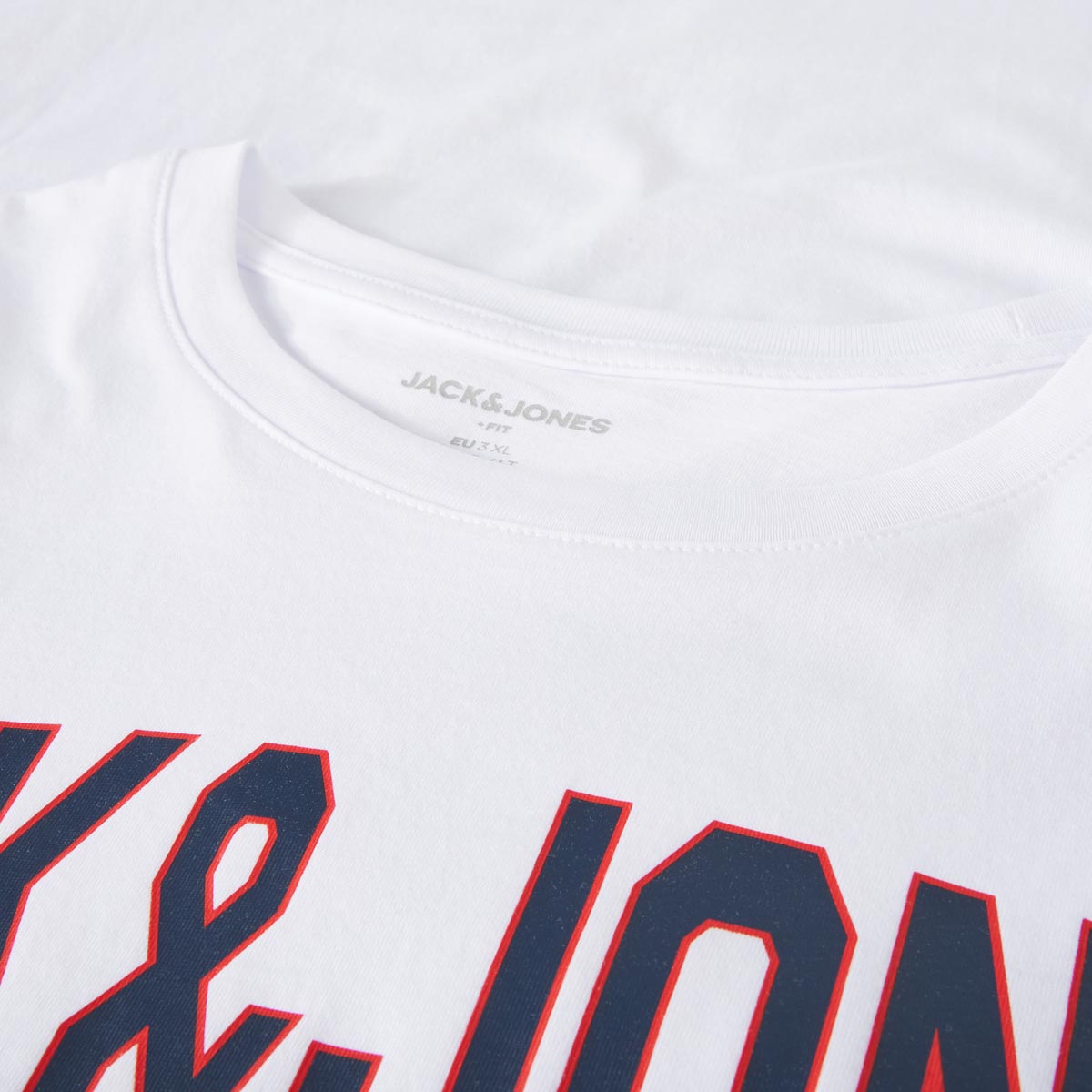 Jack&Jones T-Shirt aus Biobaumwolle weiß