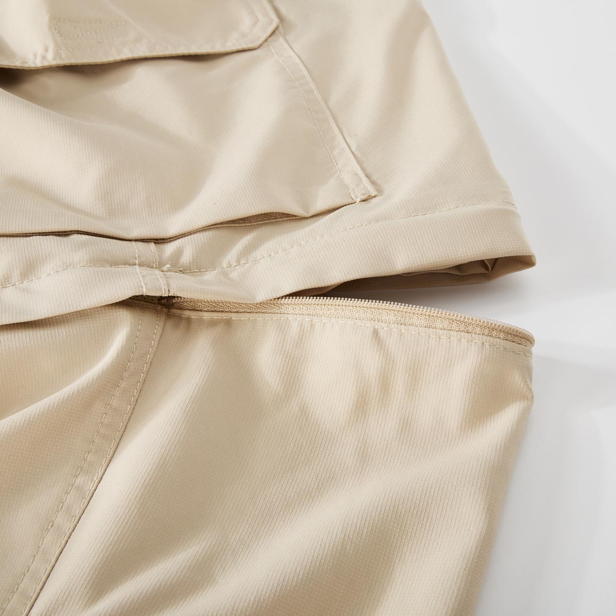 Columbia Zipp-Off Funktionshose, UV-Schutz und atmungsaktiv beige