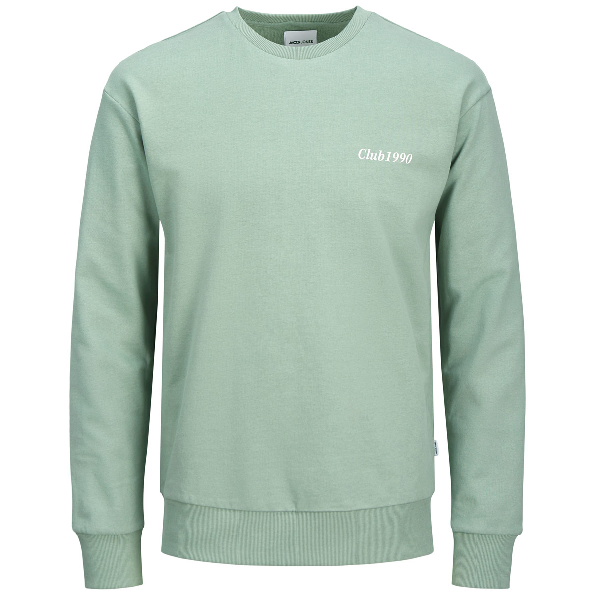 Jack&Jones Sweatshirt mit Print auf Vorder- und Rückseite Farbe grün Größe: günstig online kaufen