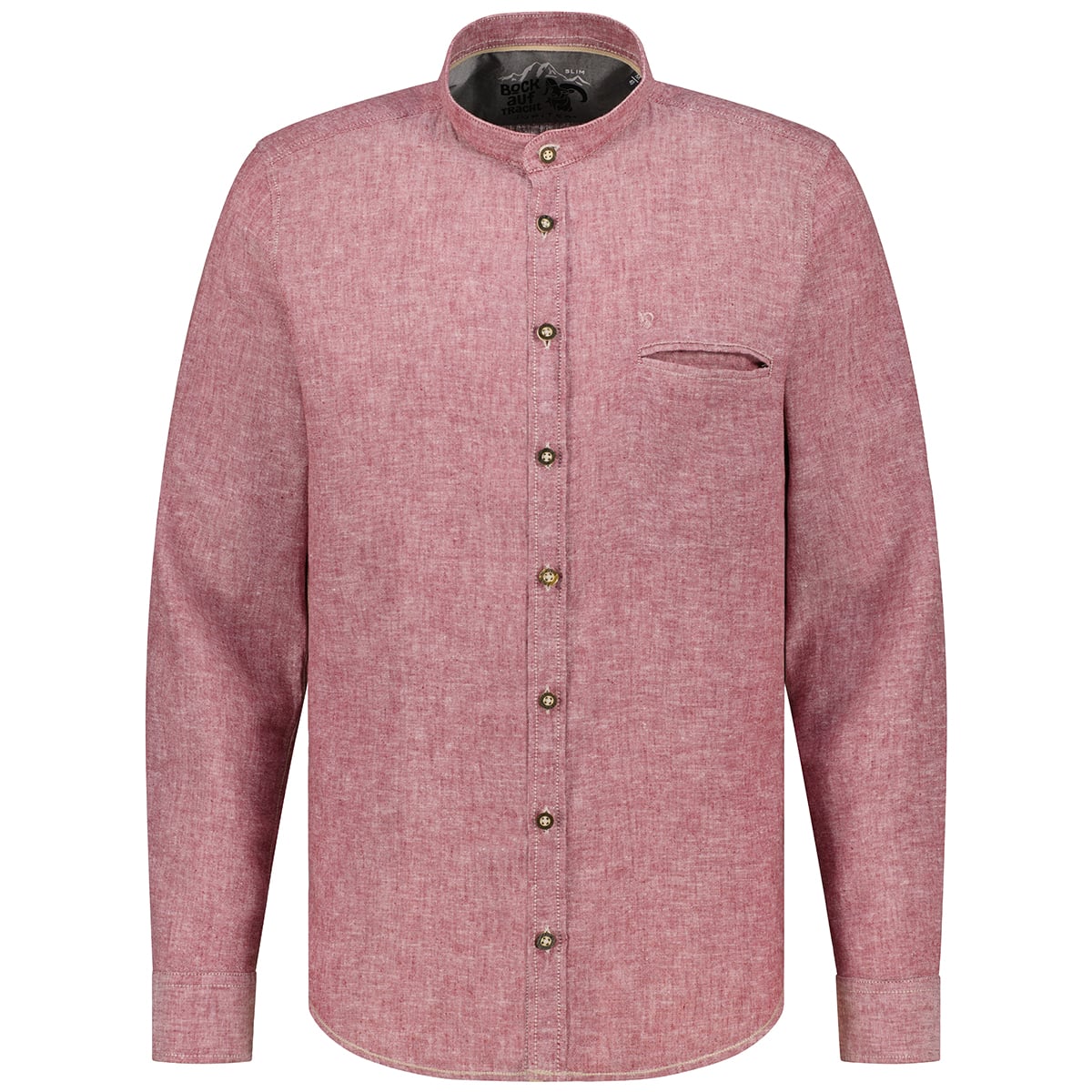 Trachtenhemd aus Leinenmischung Trachtenhemd aus Leinenmischung