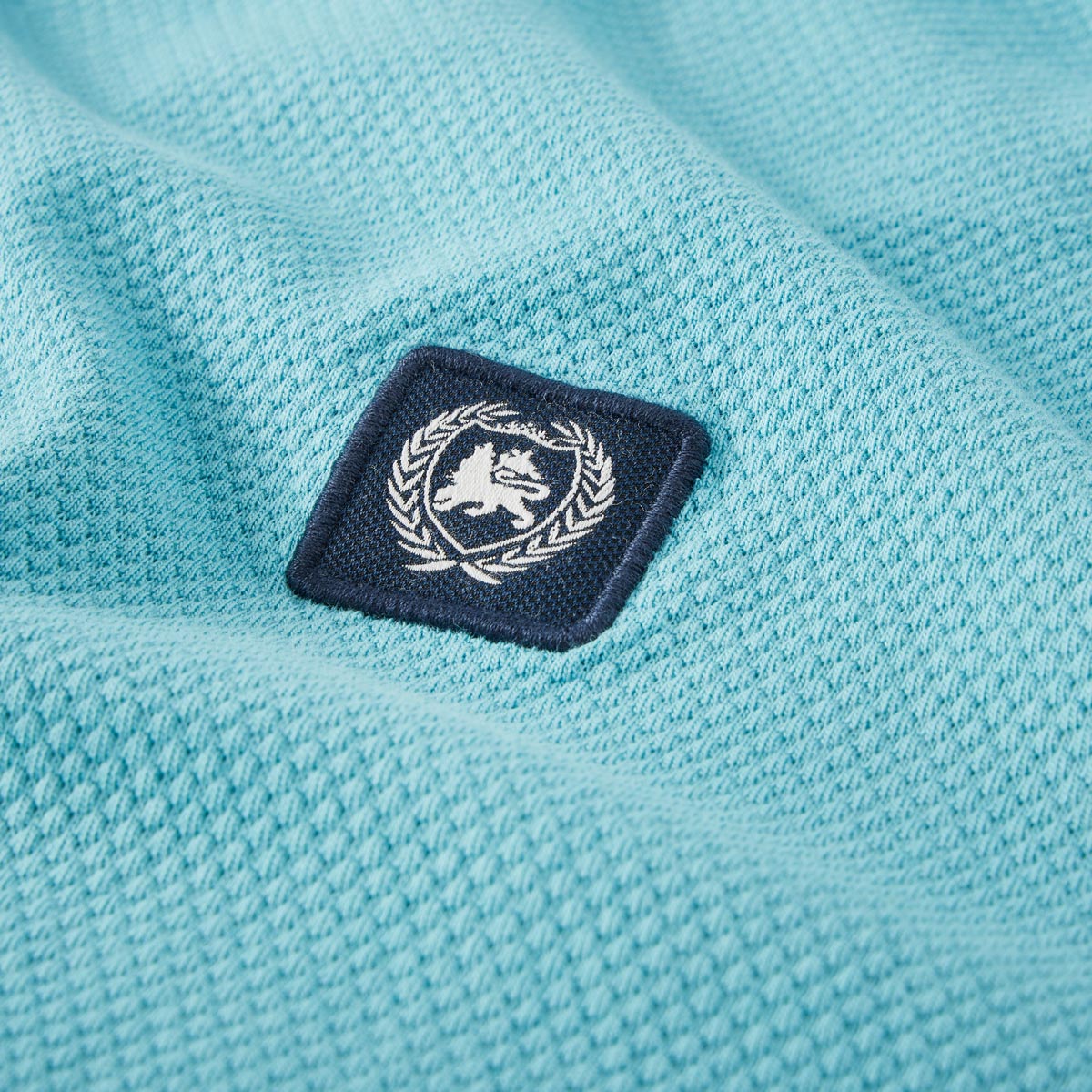 Lerros Poloshirt aus Baumwoll-Piqué blau