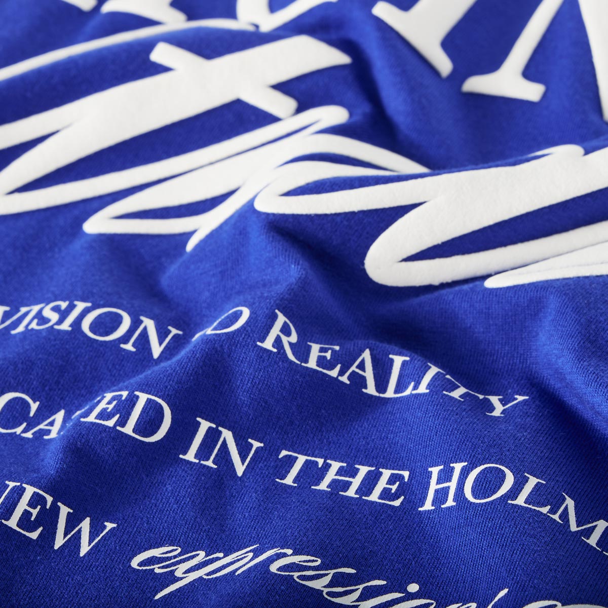 Jack&Jones T-Shirt mit Print auf Vorder- und Rückseite blau