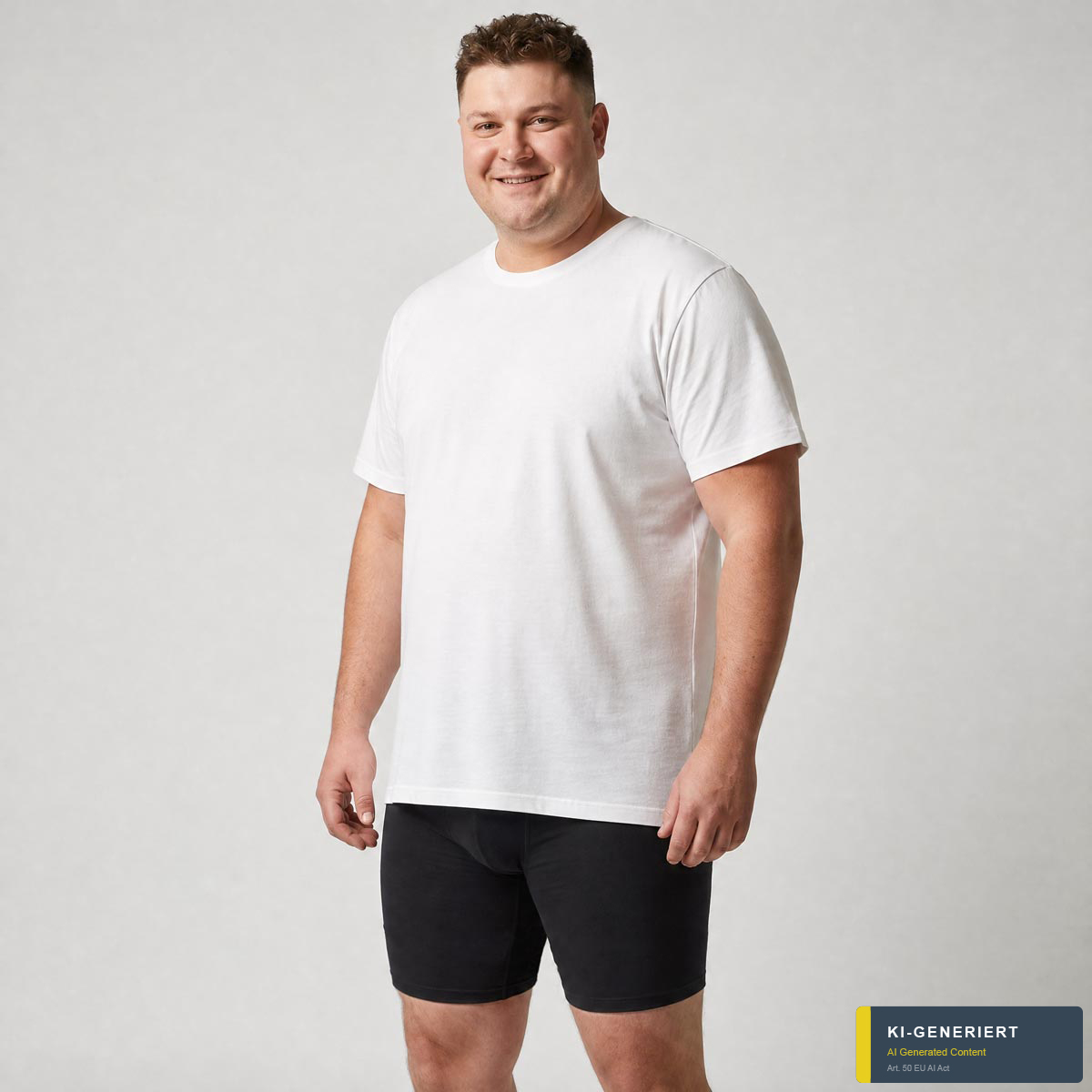 Pfundskerl 7er-Pack Pants im Radler-Stil mit Elasthan schwarz