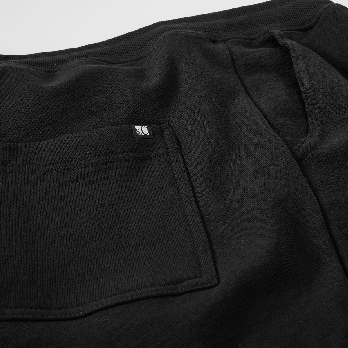 s.Oliver Jogging-Shorts aus Baumwolle schwarz