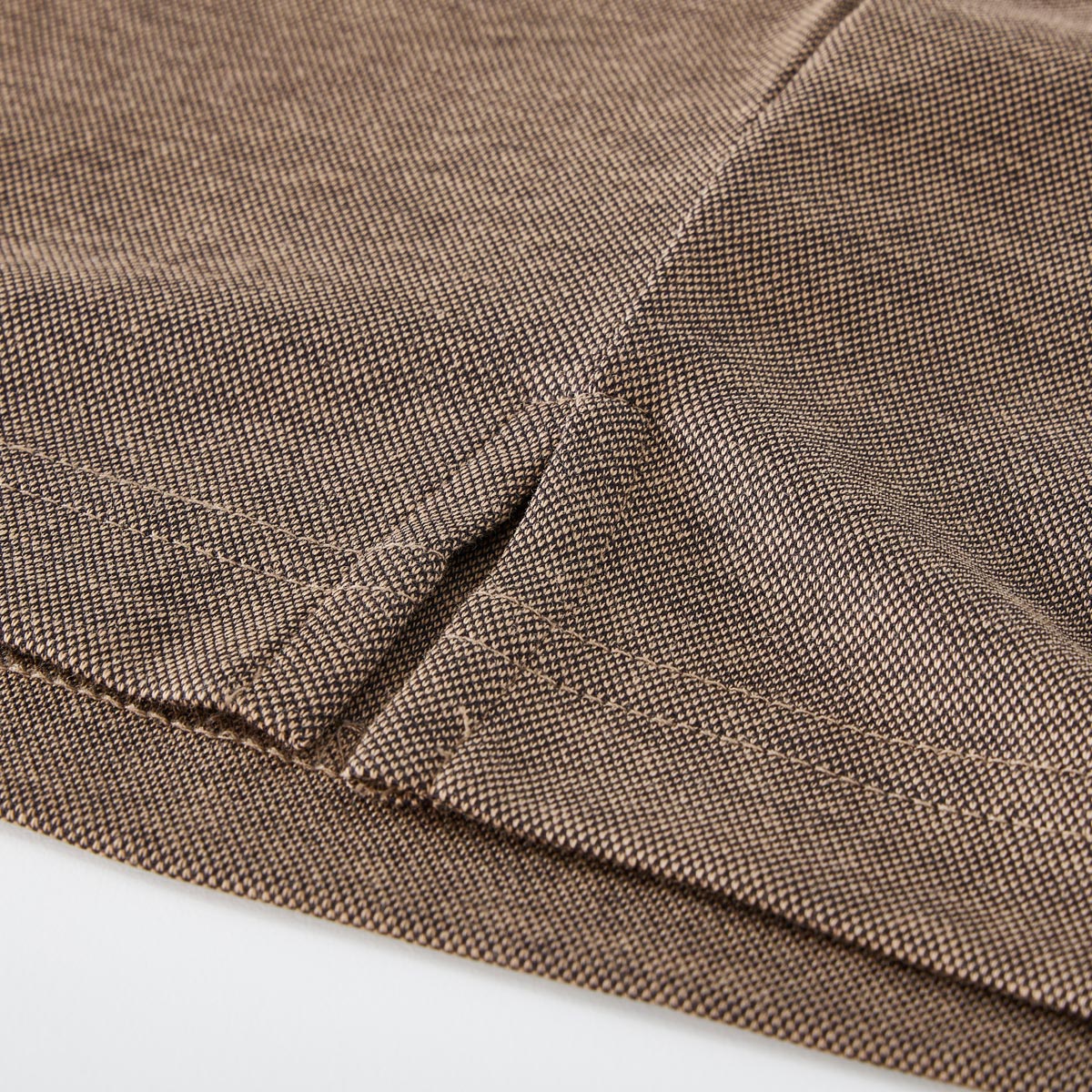 Hajo Poloshirt aus Baumwollmischung braun