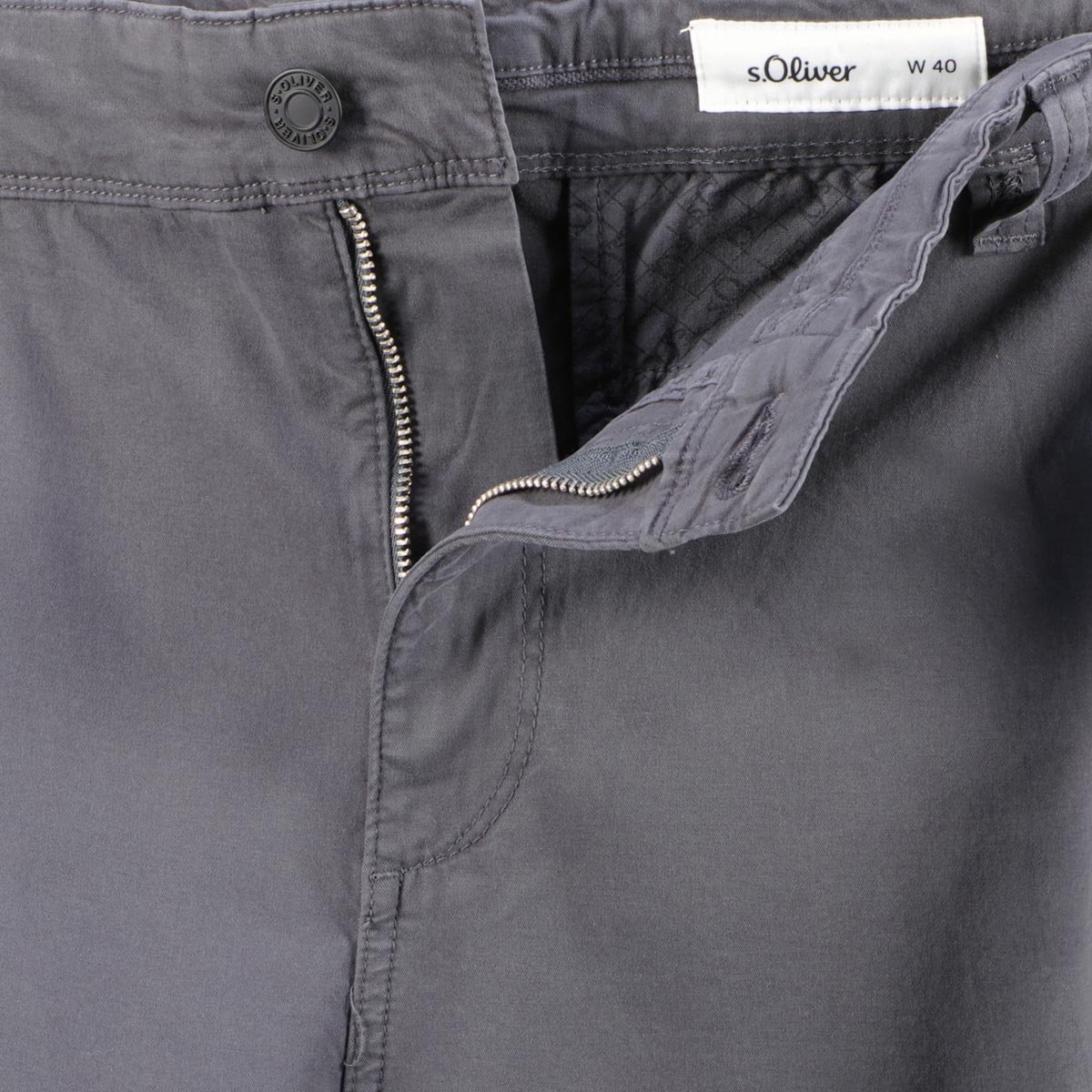 s.Oliver Cargo-Shorts mit Stretch dunkelgrau s.Oliver Cargo-Shorts mit Stretch dunkelgrau