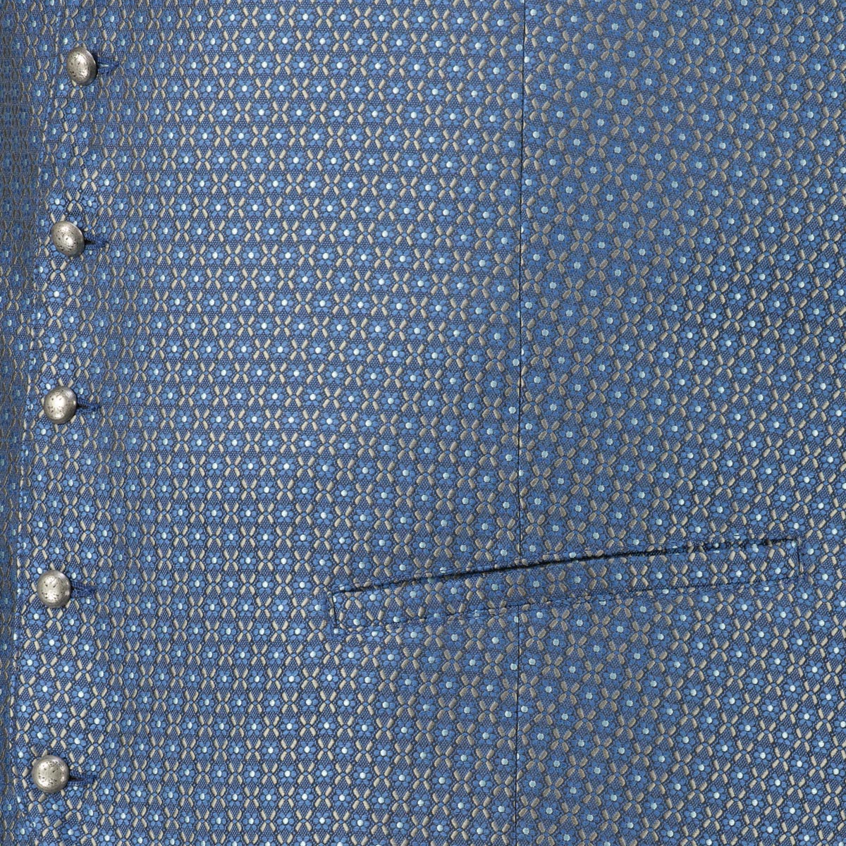 Hammerschmid Trachtenweste blau