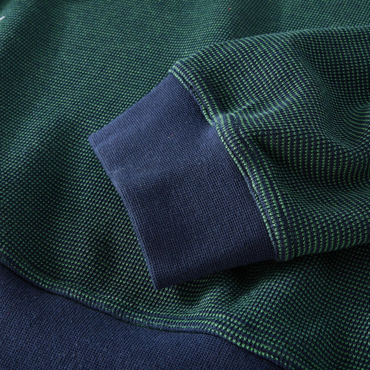 Hajo Sweatshirt "Stay Fresh", bügelfrei grün