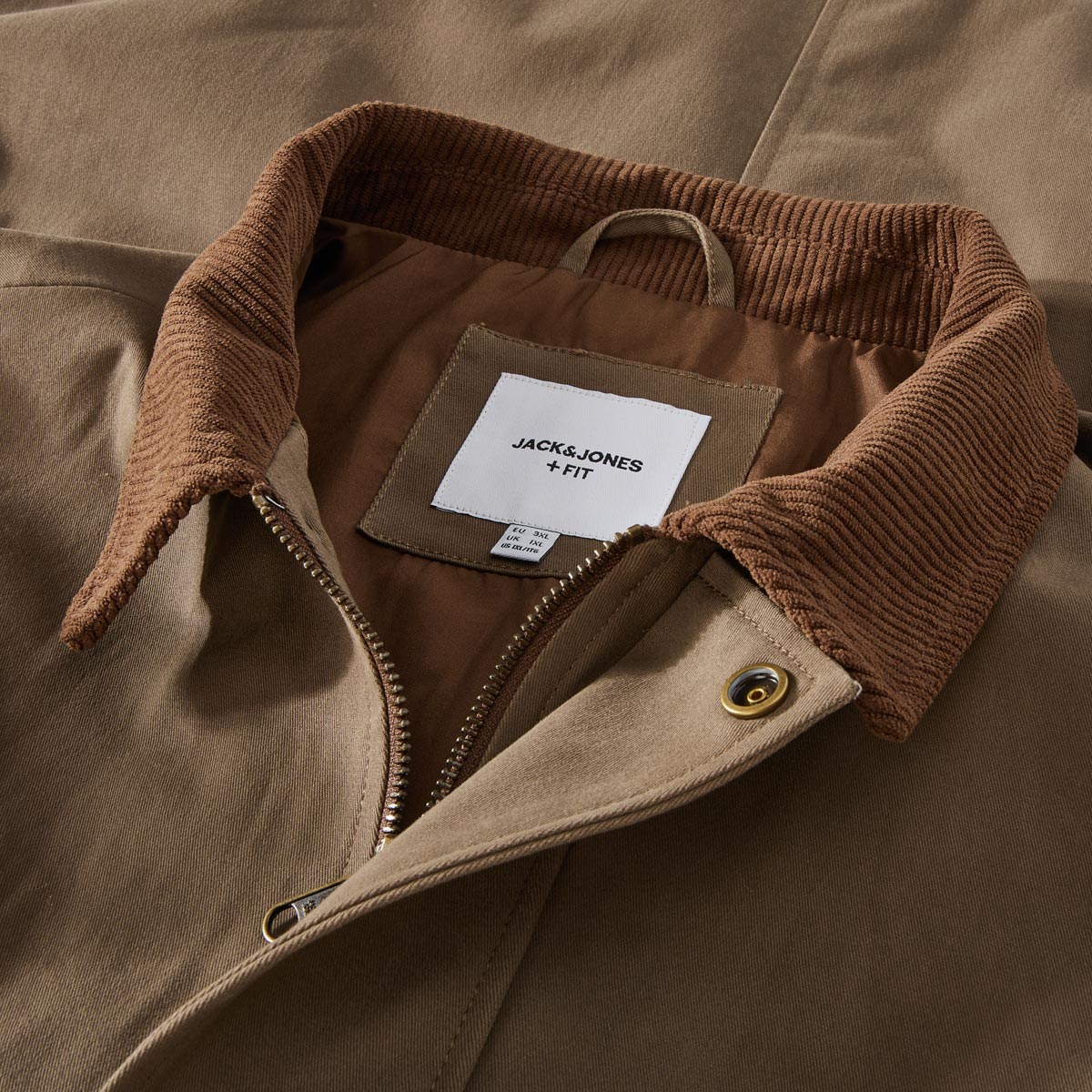 Jack&Jones Blousonjacke mit Stretch braun