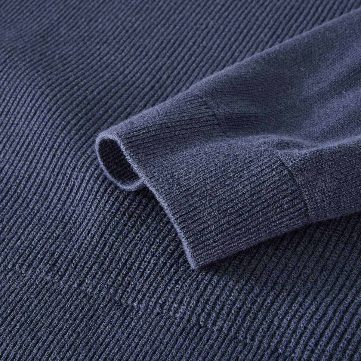 s.Oliver Pullover mit Struktur blau