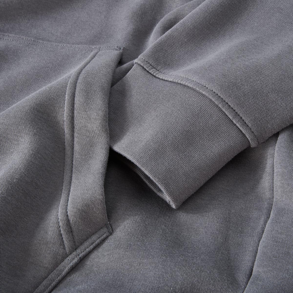 Jack&Jones Hoodie aus Baumwolle grau