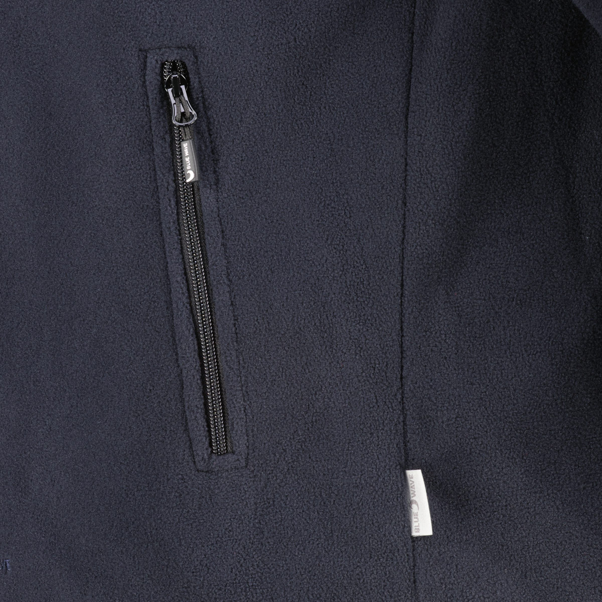 Blue Wave Microfleecejacke, wasser- und windabweisend marine