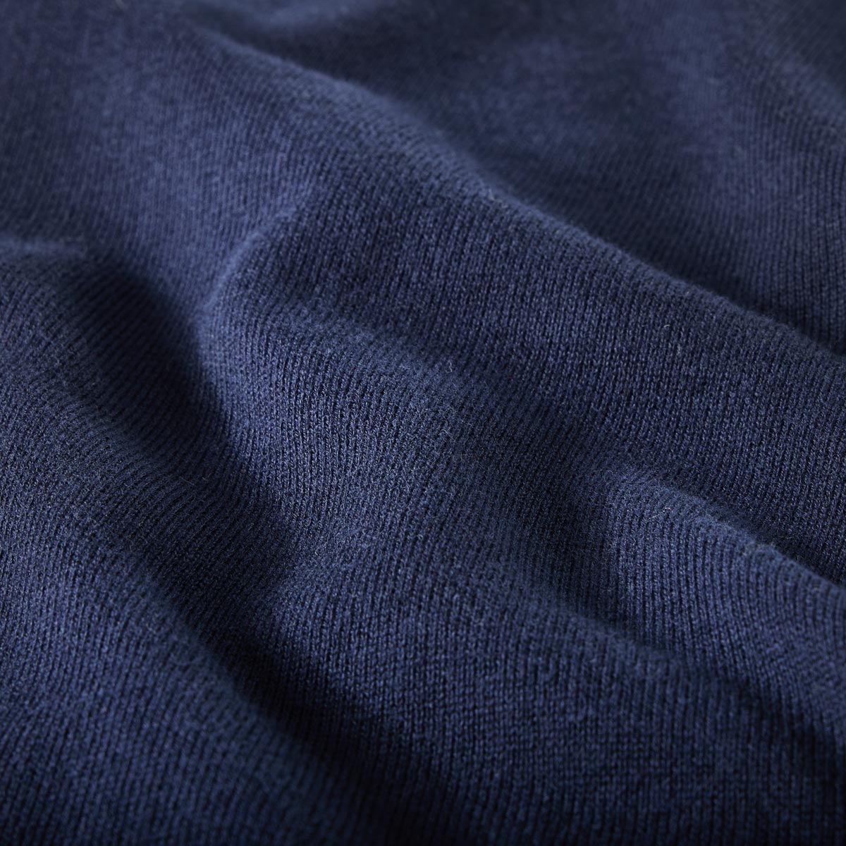 CASA MODA Feinstrick-Poloshirt marine