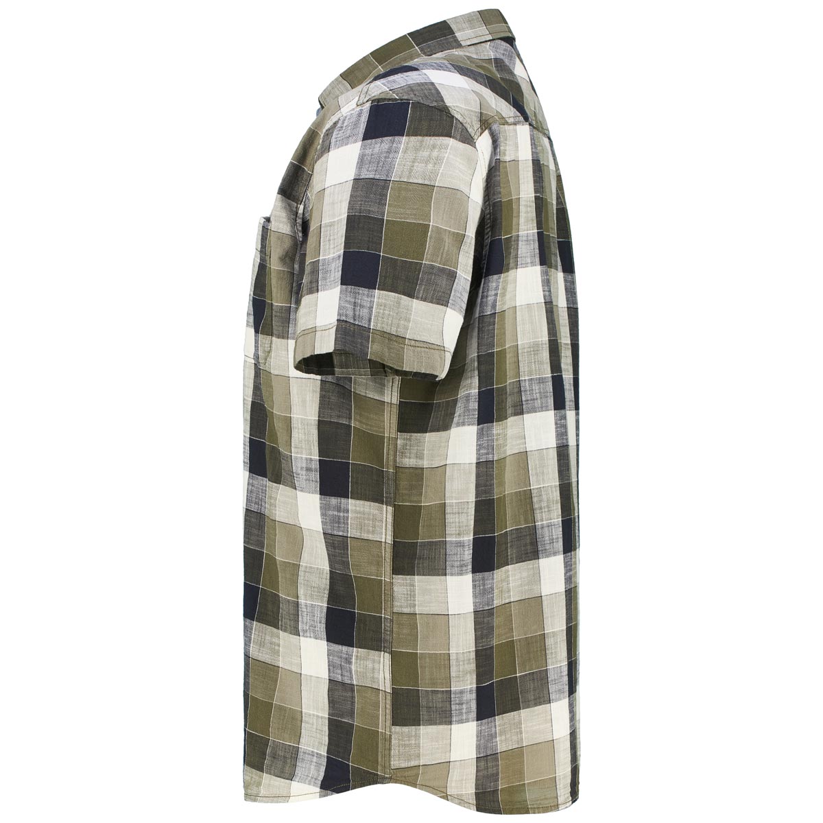 camel active Freizeithemd mit Karomuster Farbe oliv Größe: 5XL günstig online kaufen