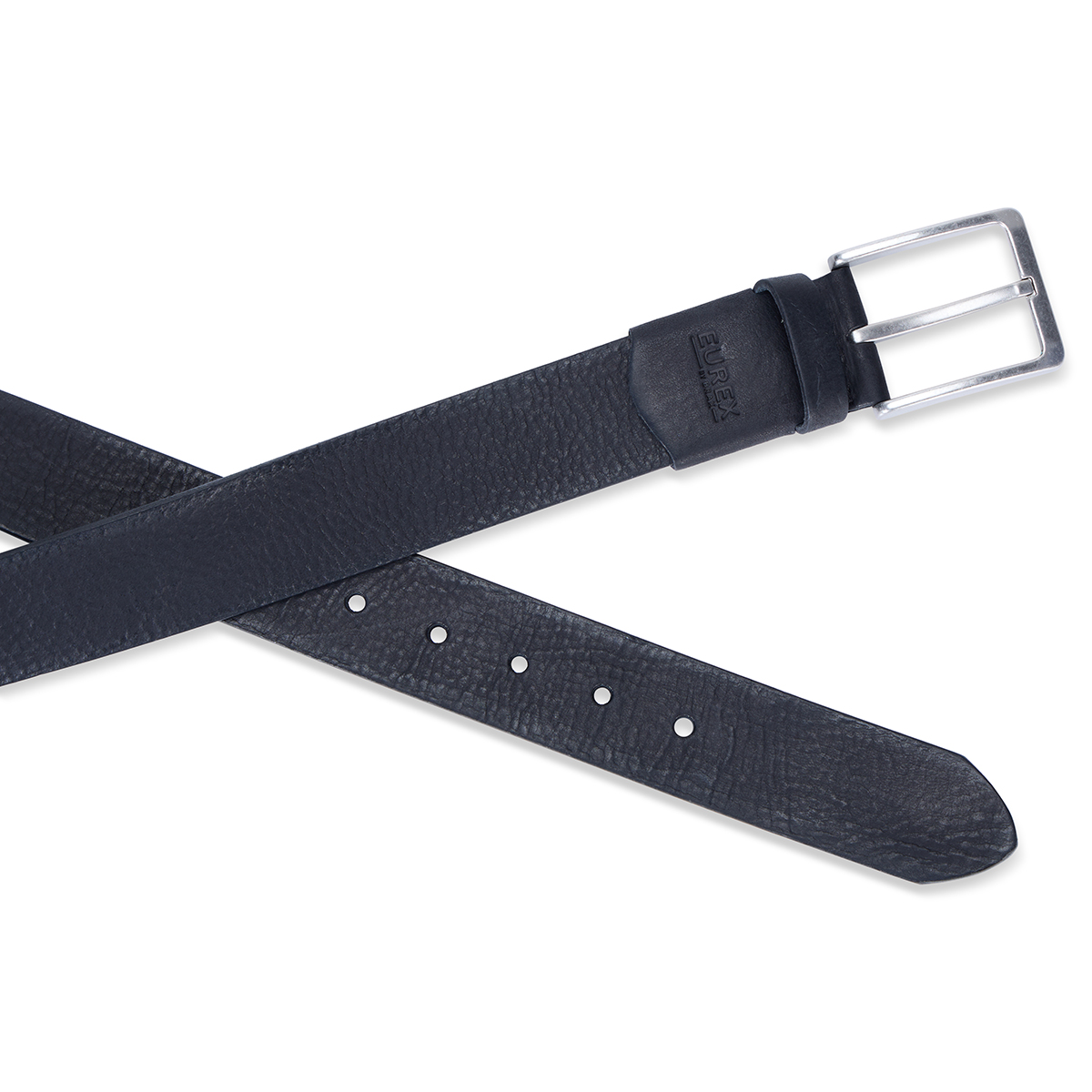 Eurex by Brax Elastischer Ledergürtel mit Stretch-Einsatz schwarz Eurex by Brax Elastischer Ledergürtel mit Stretch-Einsatz schwarz