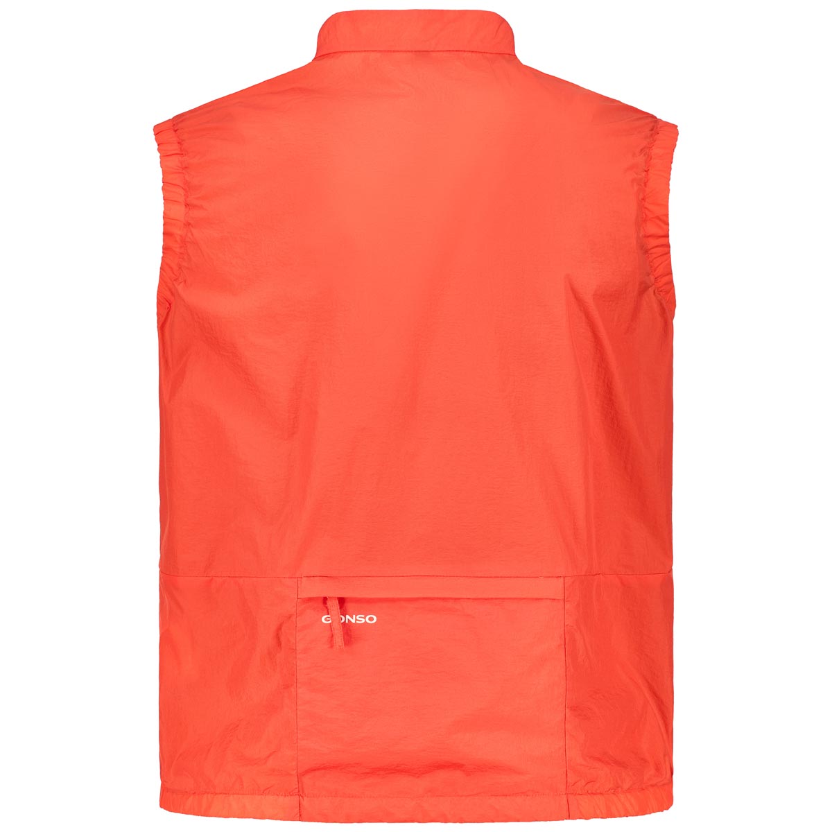 Gonso Leichte Rad-Weste, winddicht  rot