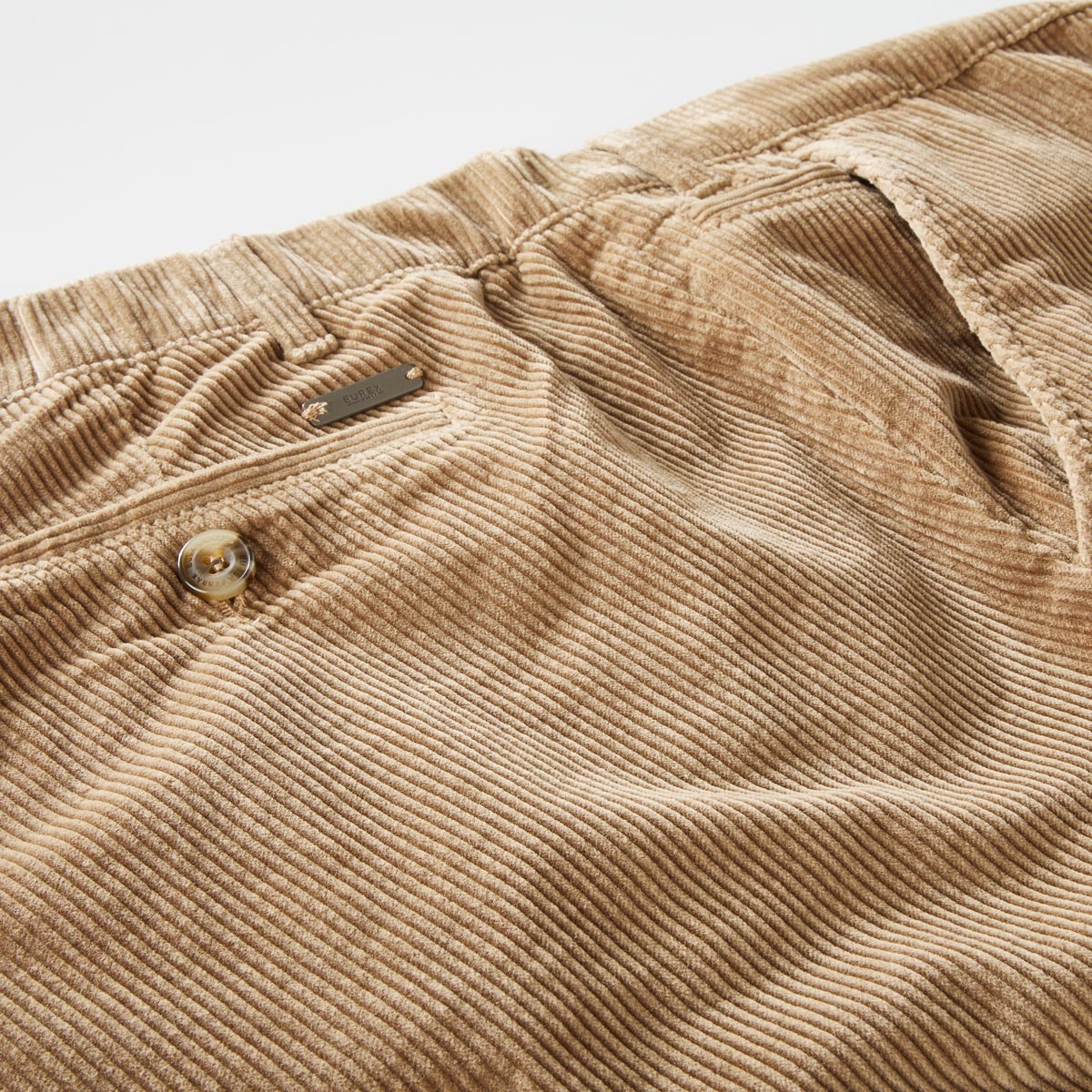 Eurex by Brax Cordhose "Thilo" mit Stretch, Tapered Fit sand