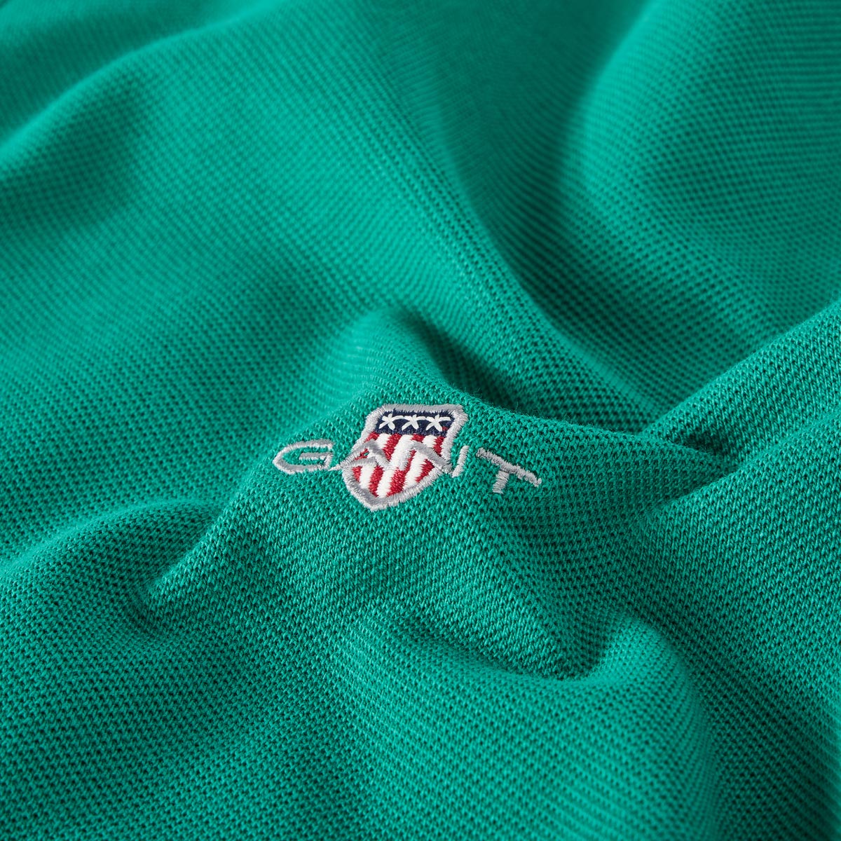 Gant Poloshirt aus Baumwoll-Piqué dunkelgrün