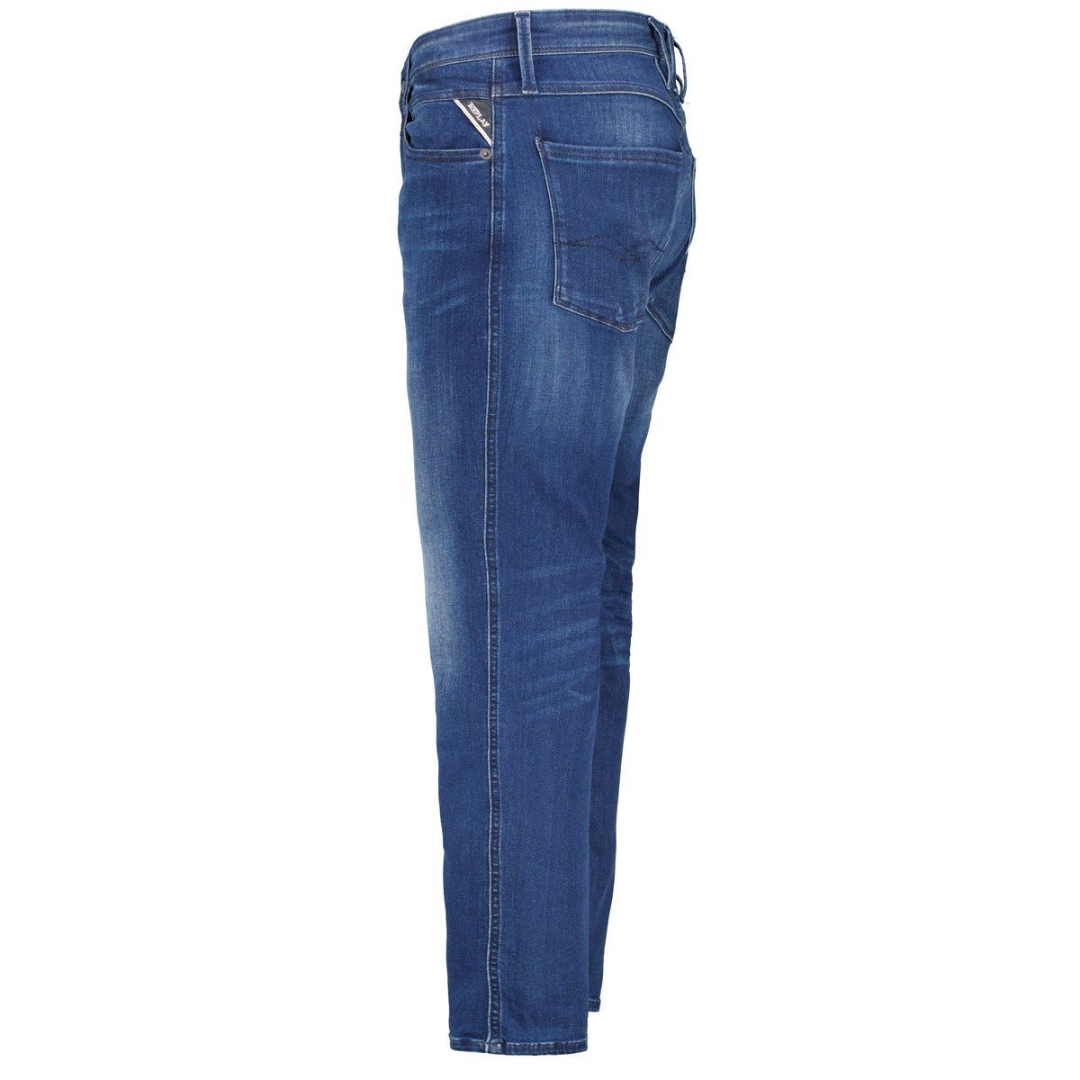 Replay Stretch-Jeans "Anbass", Slim Fit dunkelblau Replay Stretch-Jeans "Anbass", Slim Fit dunkelblau