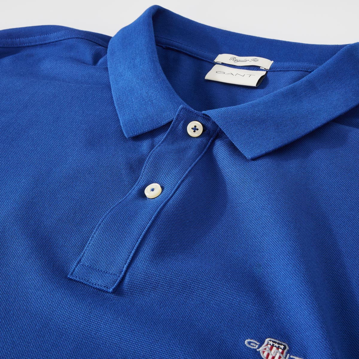 Gant Poloshirt aus Baumwolle blau