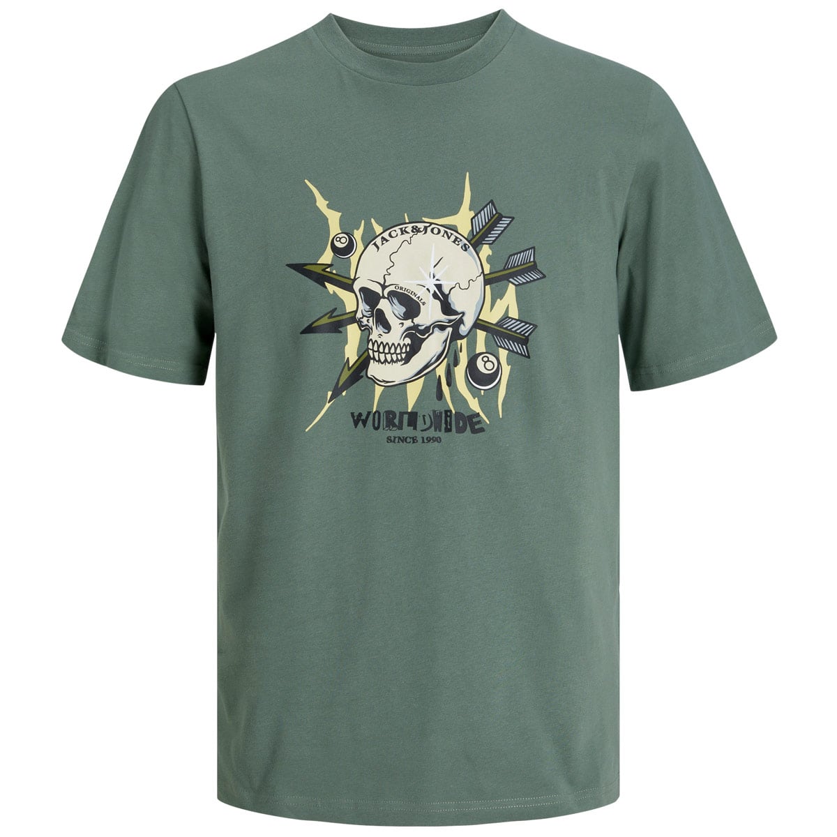 T-Shirt mit Skull-Print T-Shirt mit Skull-Print