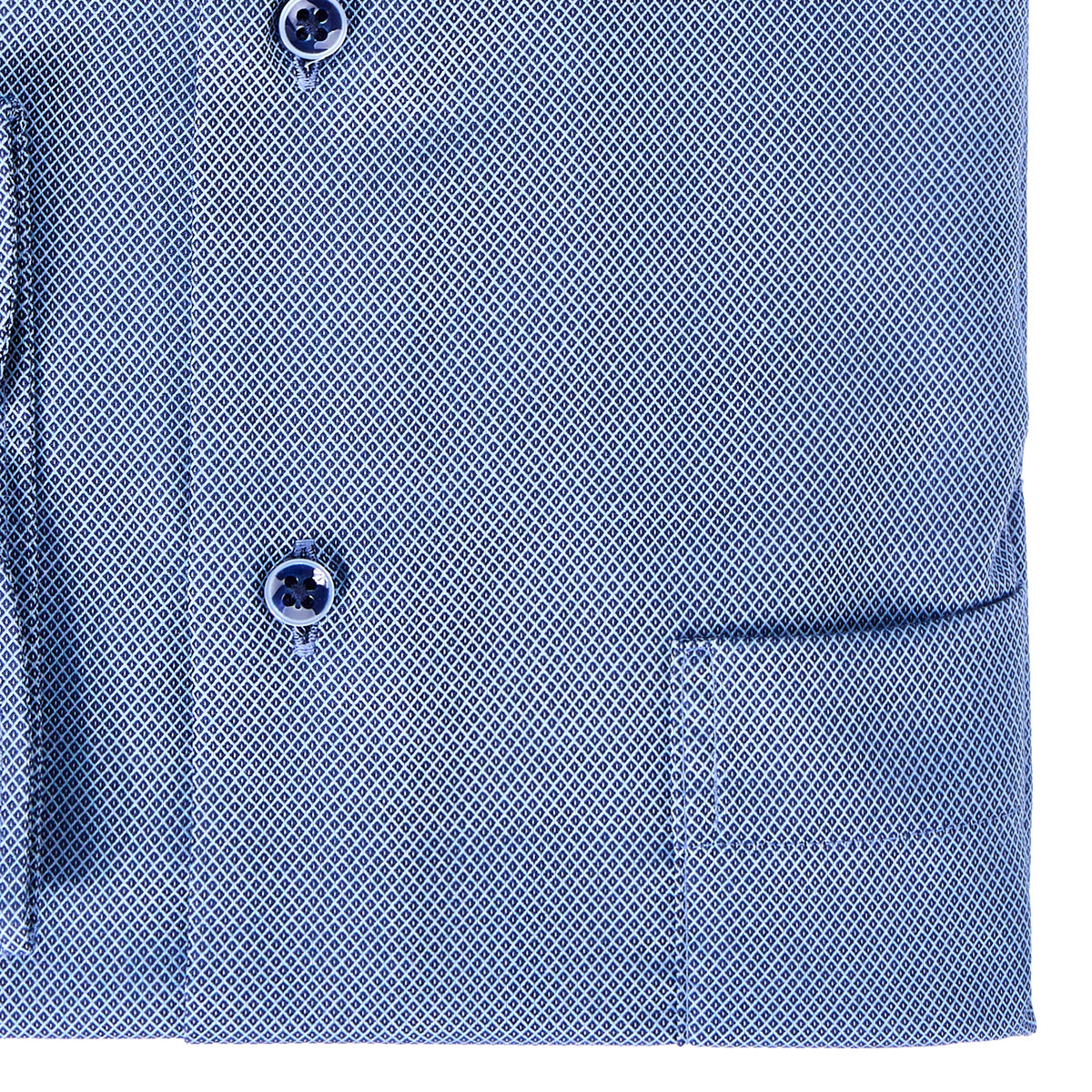 ETERNA Businesshemd aus "Dynamic Cotton™", bügelfrei blau