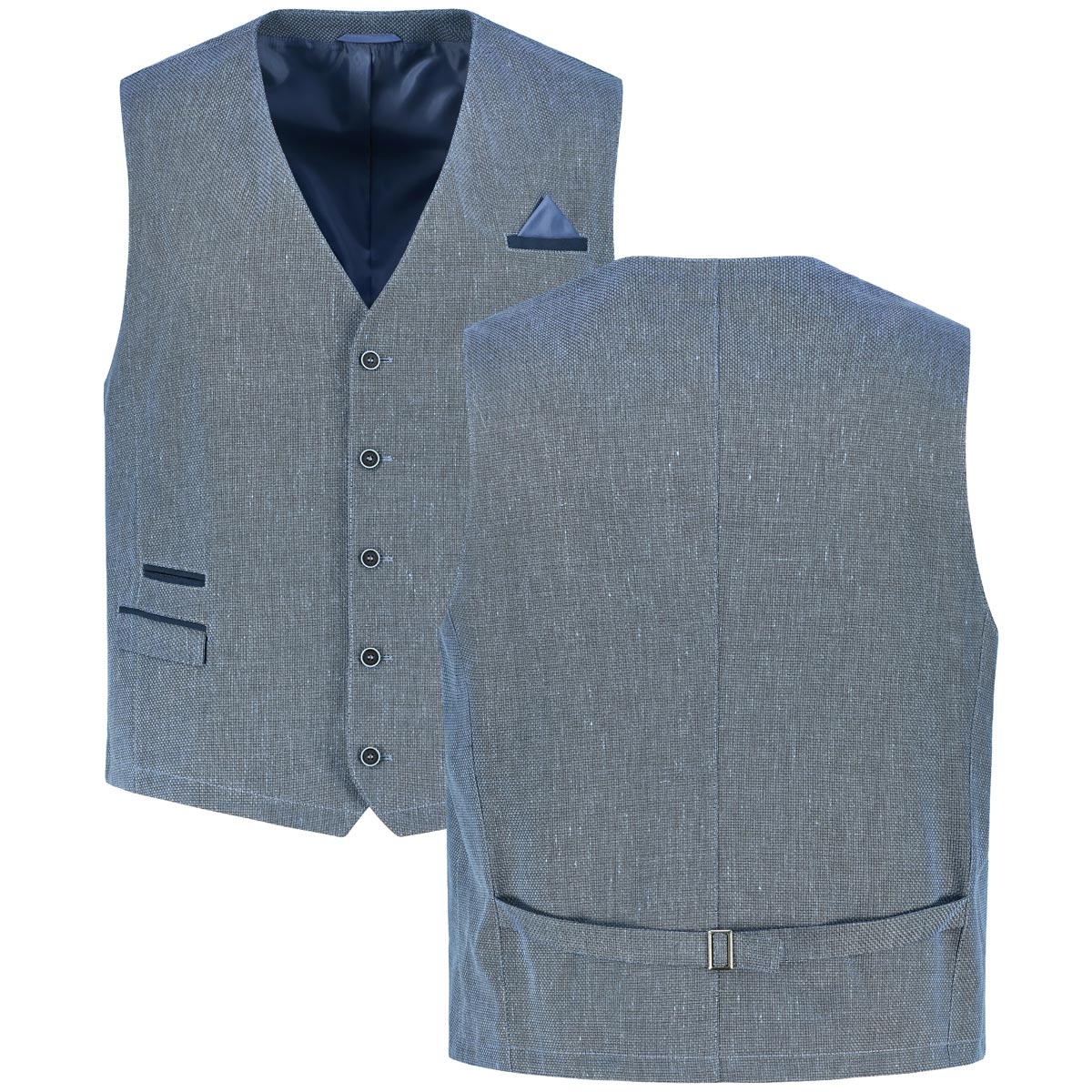 Sakkoweste mit Leinen