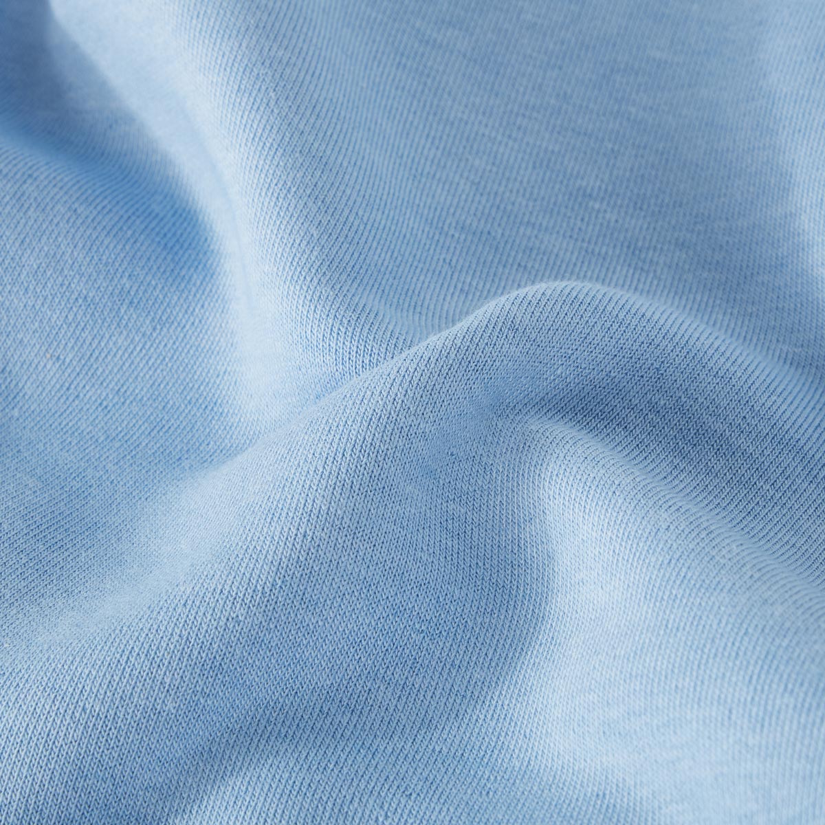 RAGMAN Sweatshirt aus Baumwollmischung hellblau