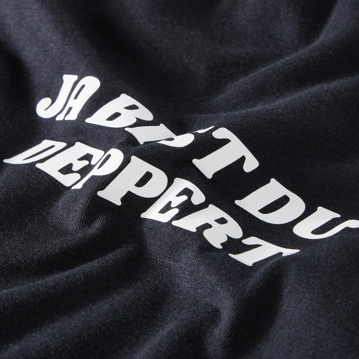 Pfundskerl T-Shirt mit Statement-Print schwarz