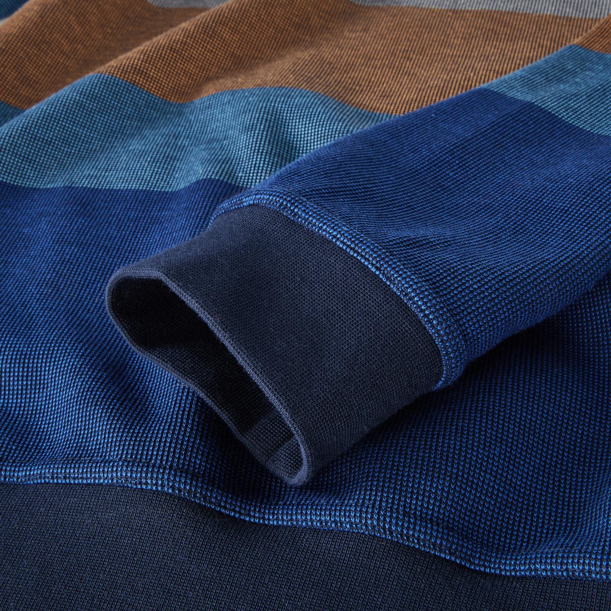 Hajo Sweatshirt "Stay Fresh", bügelfrei blau