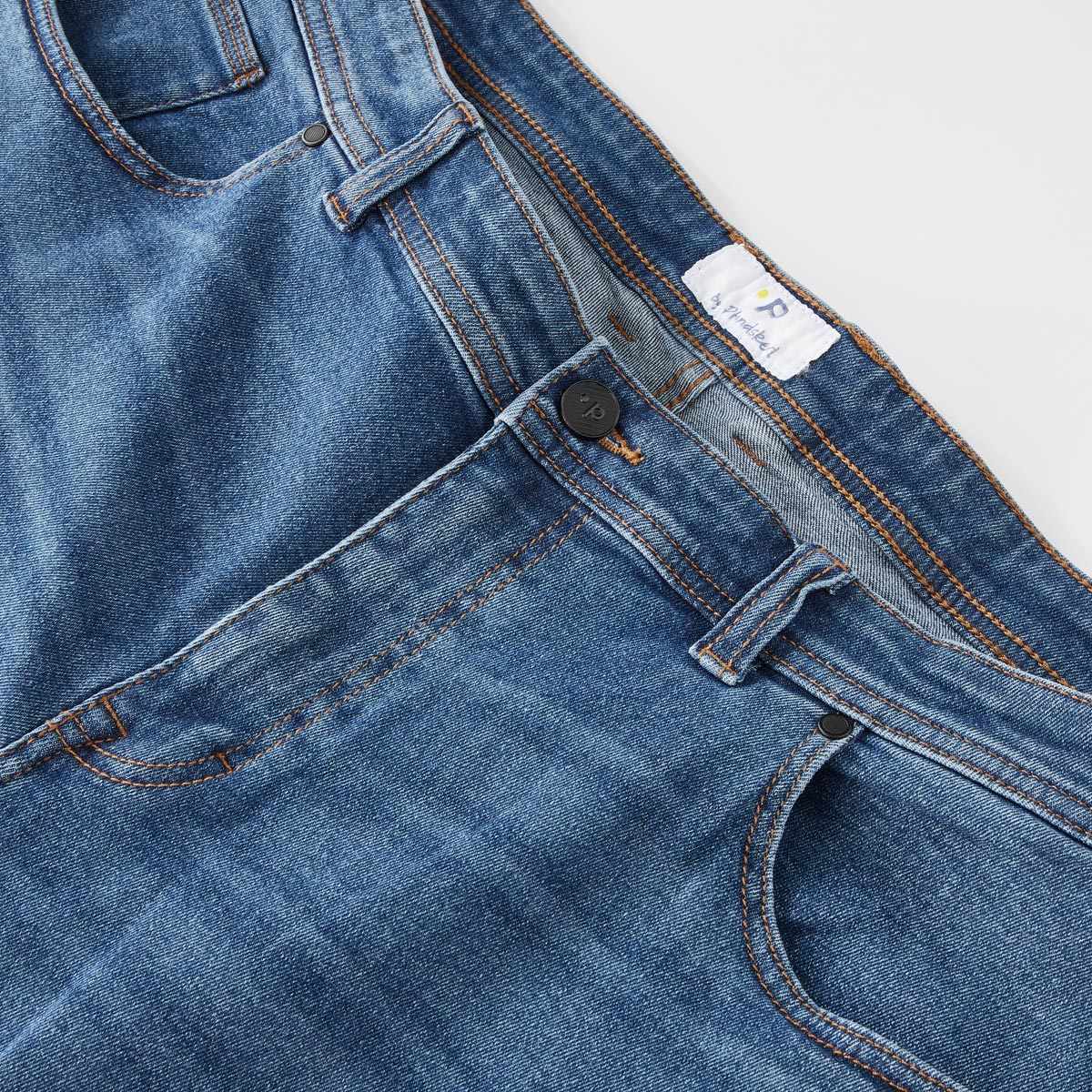 Pfundskerl Jeans „Toronto“ mit Stretch, Regular Fit mittelblau