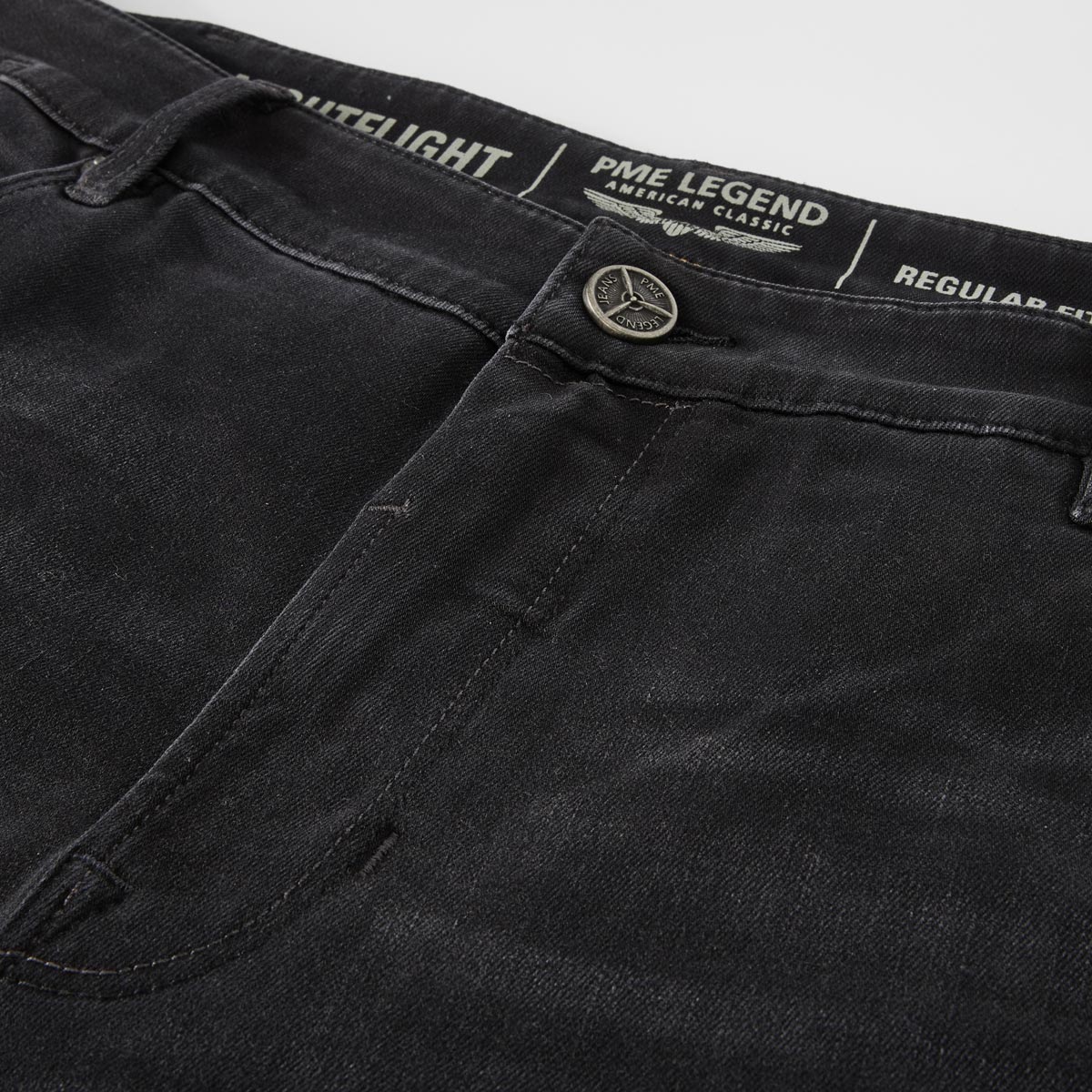 PME LEGEND Stretch-Jeans "Nightflight", Regular Fit schwarz