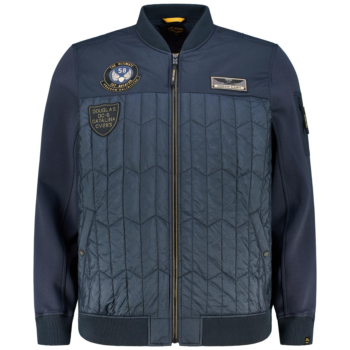 Blouson aus Baumwollmix mit Stretch