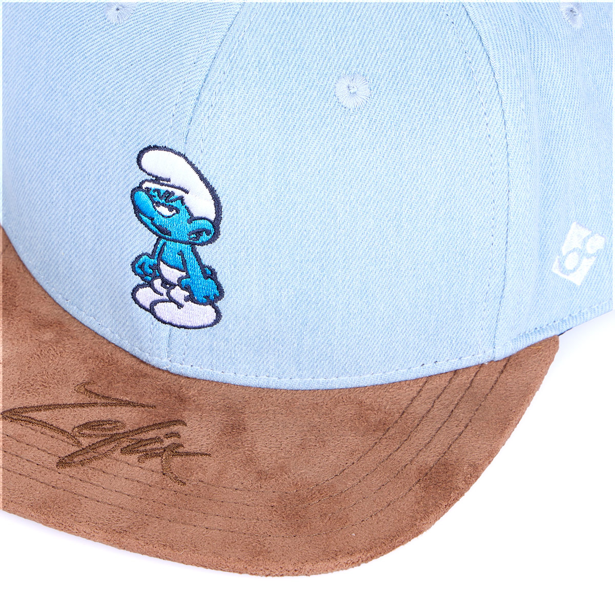 Bavarian Caps Snapback Cap "Muffi" hellblau