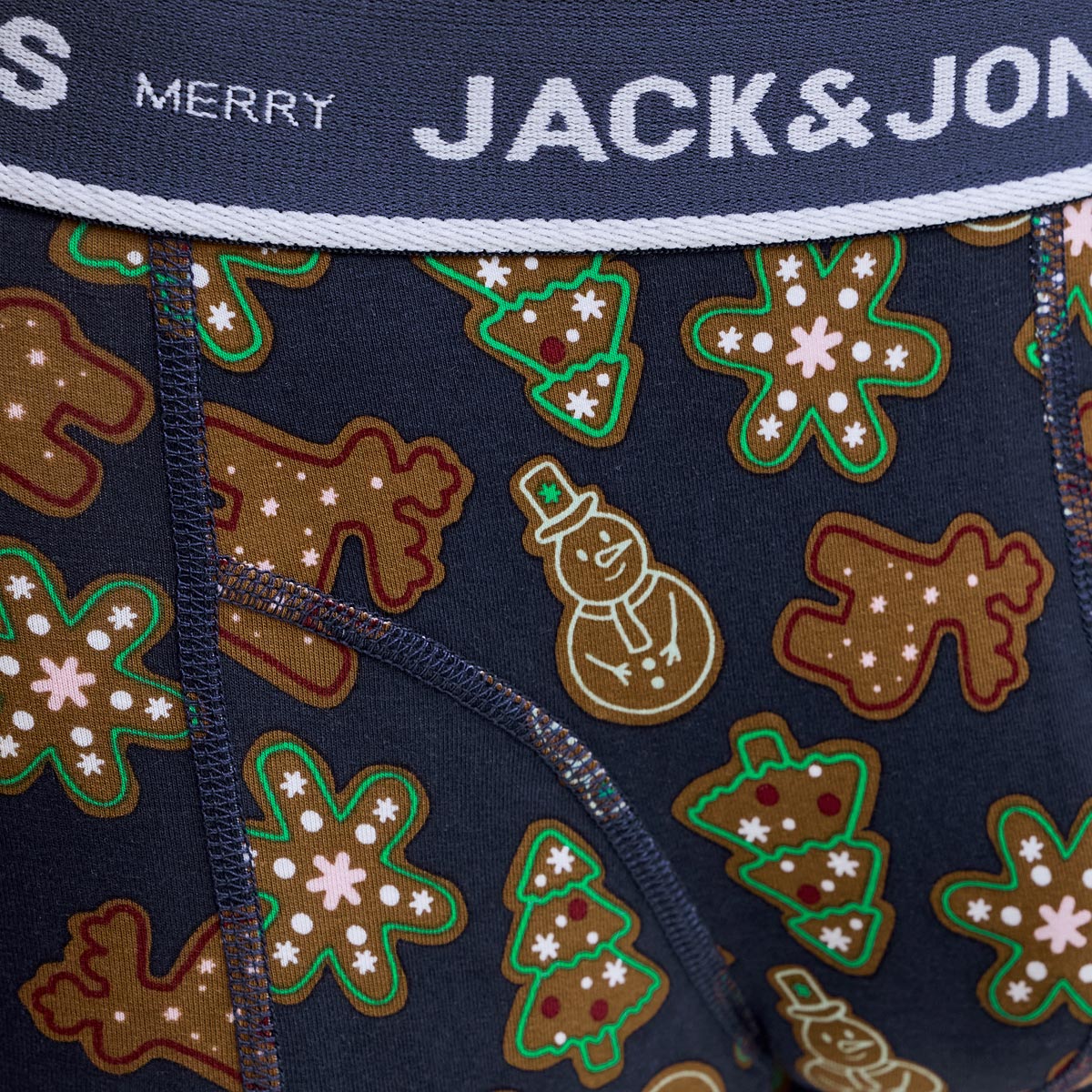 Jack&Jones 3er-Pack Pants mit Elasthan schwarz