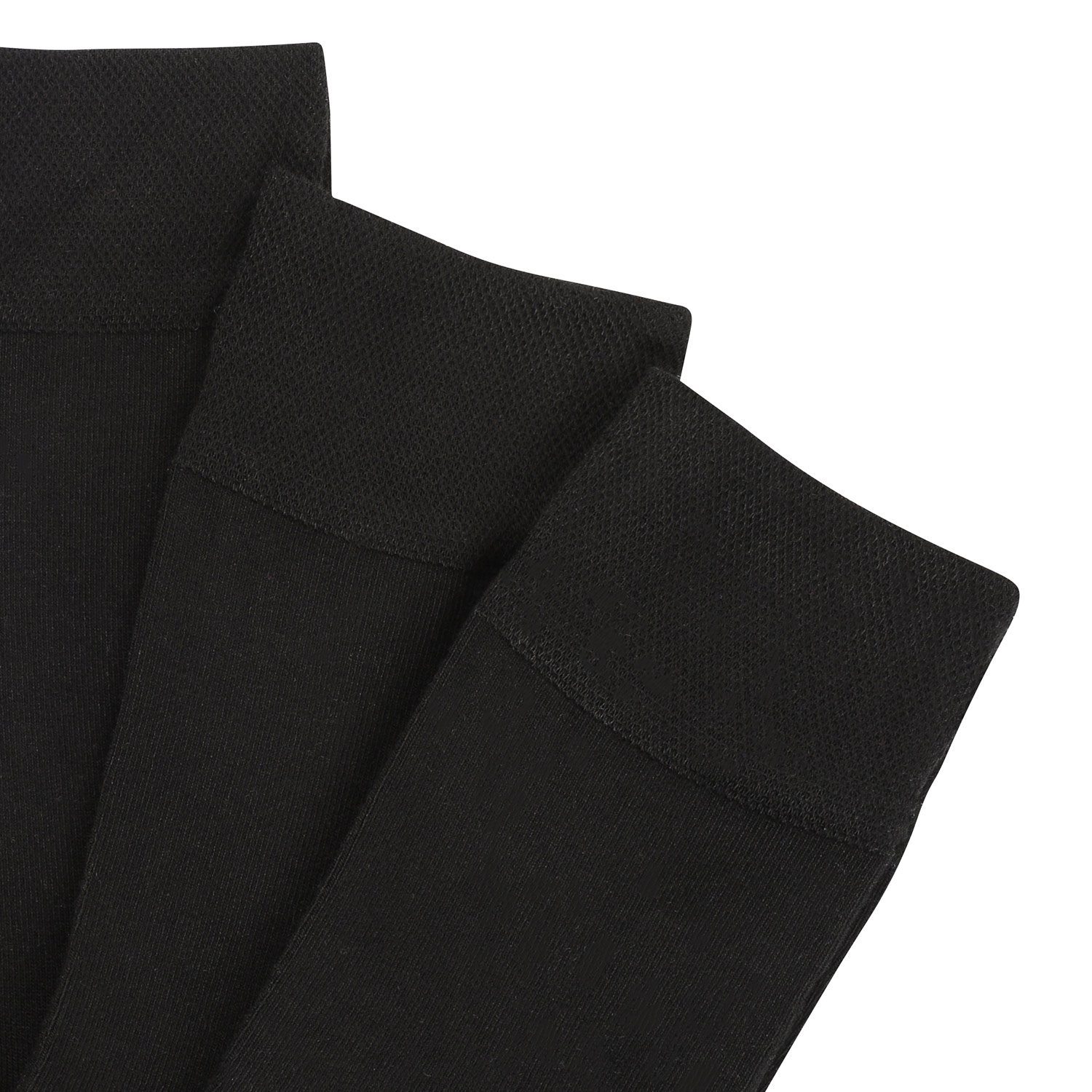 Harmony 3er-Pack Diabetiker-Socken mit weitem Komfortbund schwarz