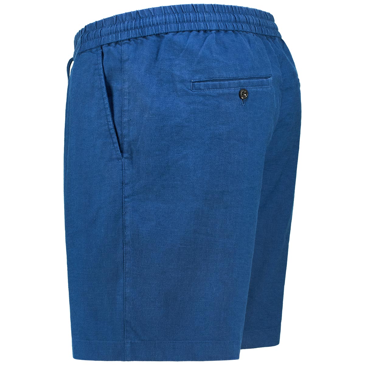 Tommy Hilfiger Chino-Shorts mit Leinen dunkelblau