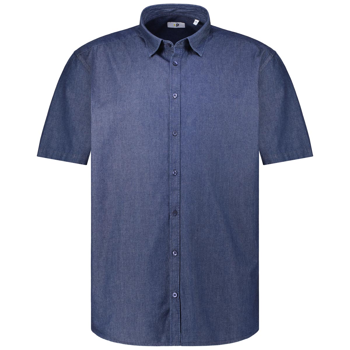 Pfundskerl Businesshemd aus Baumwolle, kurzarm dunkelblau Pfundskerl Businesshemd aus Baumwolle, kurzarm dunkelblau