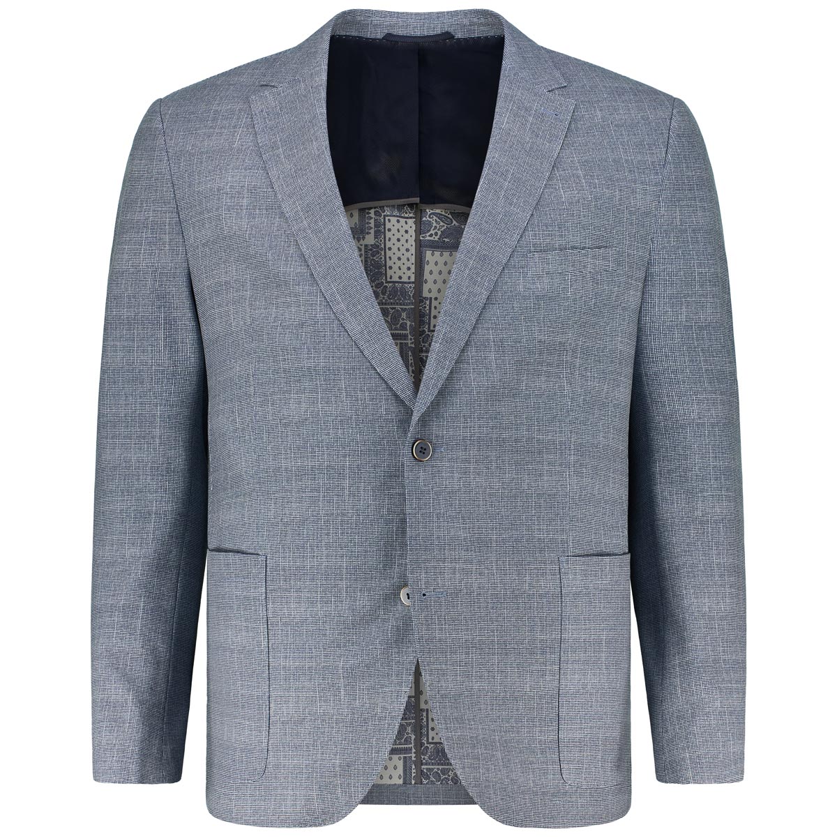 Stretch-Sakko mit Musterung "Diego C"