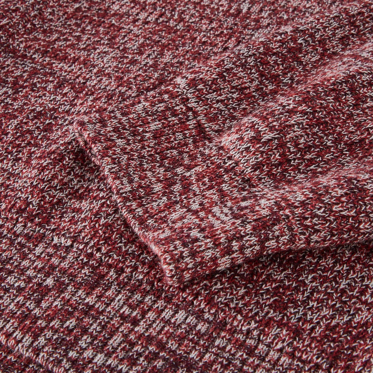 camel active Strickpullover aus Baumwollmischung lila