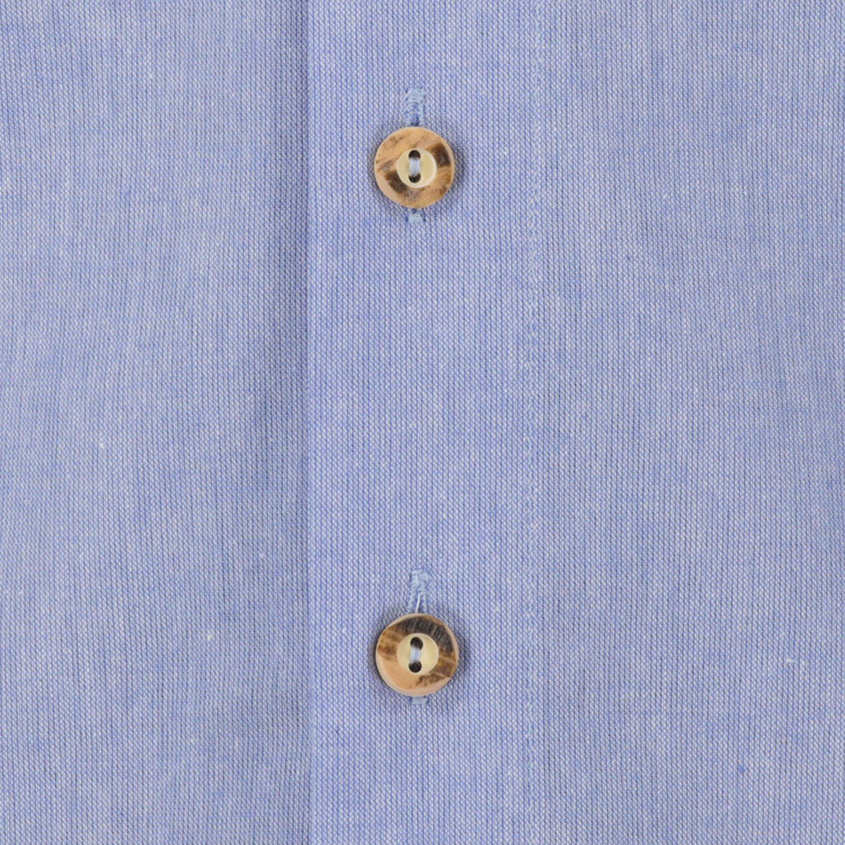 Orbis Trachtenhemd mit Stickerei blau