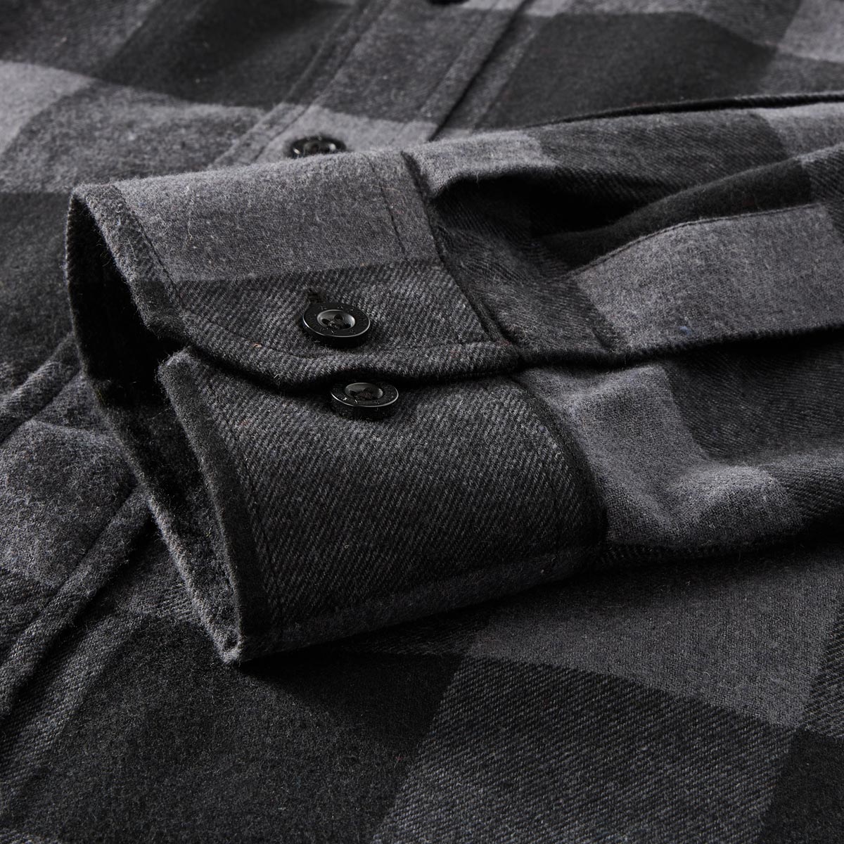 Kamro Kariertes Freizeithemd anthrazit