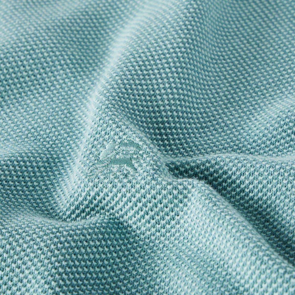 Lerros Pullover aus Baumwolle türkis