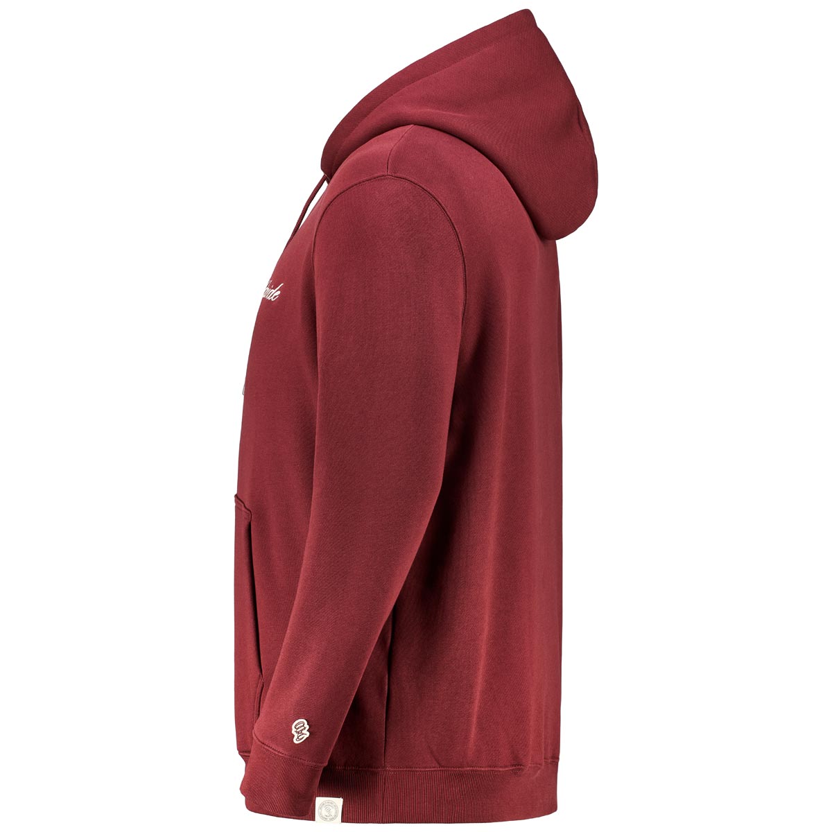 Jack&Jones Hoodie aus Baumwoll-Jersey dunkelrot