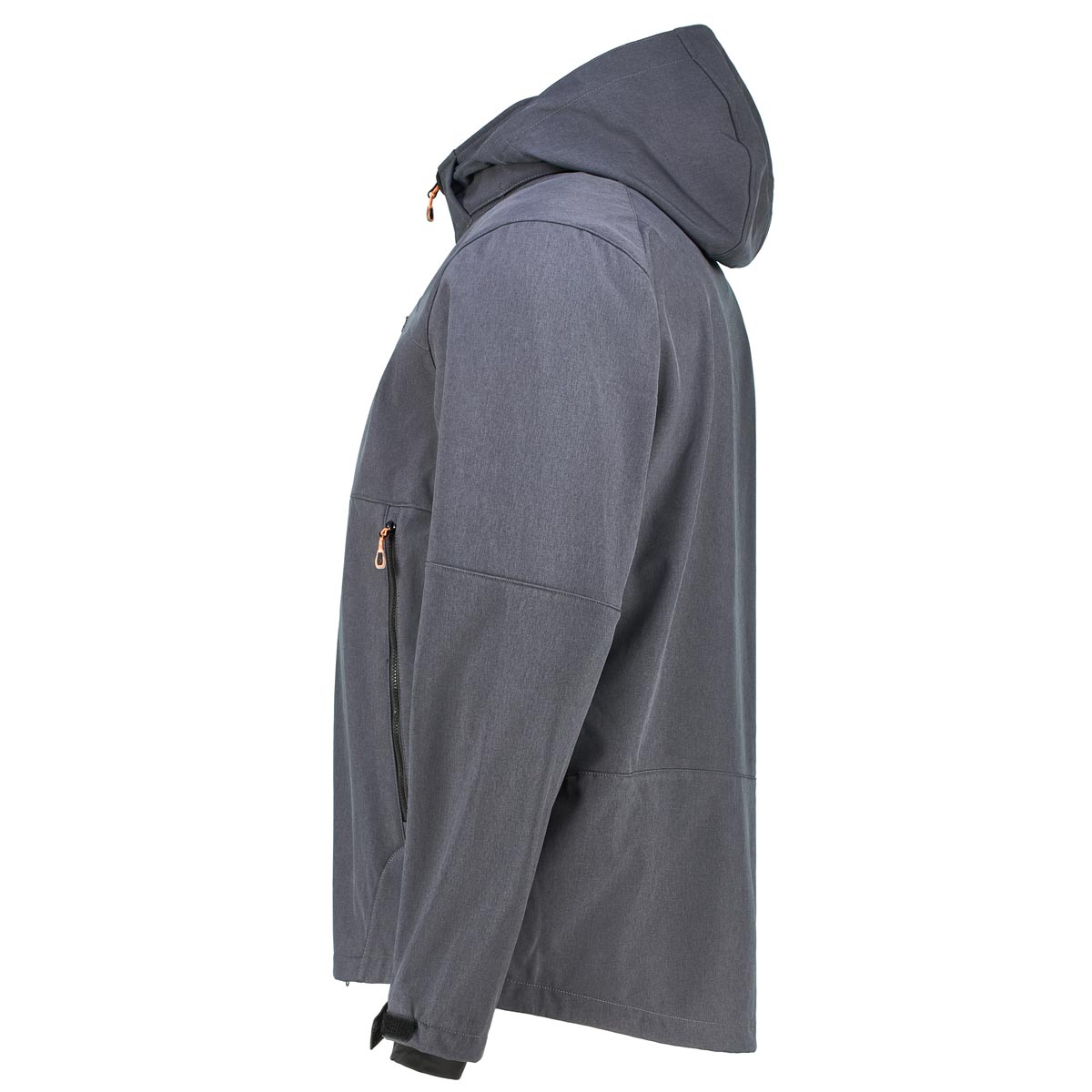 Blue Wave Softshelljacke "Mads", wasser- und winddicht anthrazit