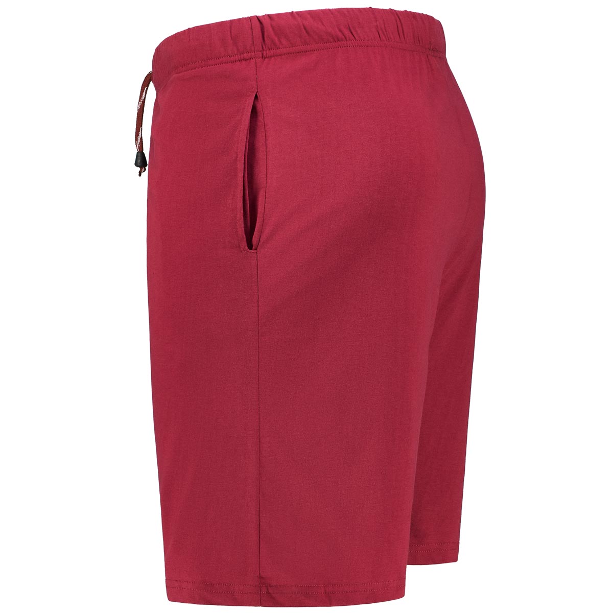 ADAMO Leichte Shorts aus Baumwoll-Jersey rot