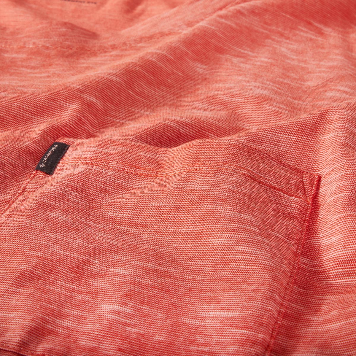 CASA MODA T-Shirt aus Baumwolle orange