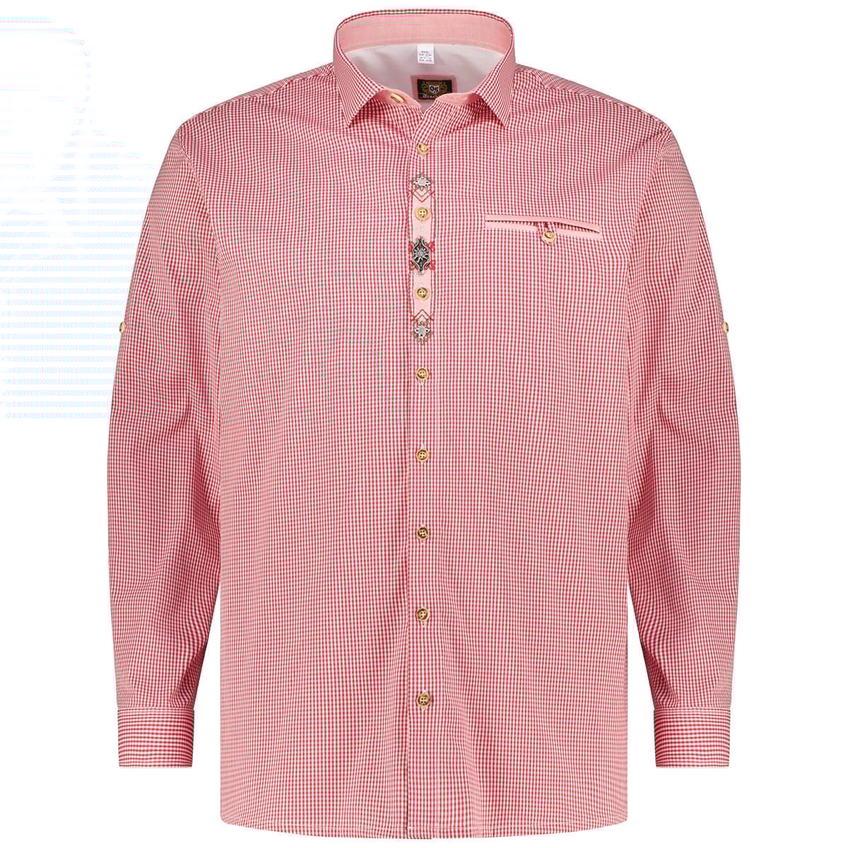 Trachtenhemd aus Baumwollmischung Trachtenhemd aus Baumwollmischung