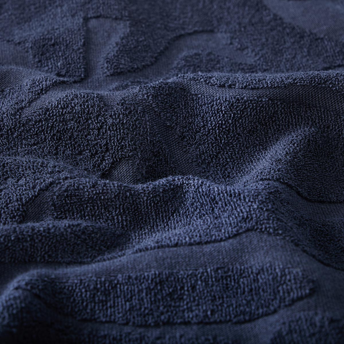 BOSS Frottee Shorts  dunkelblau