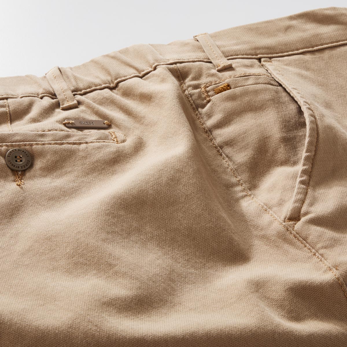 Eurex by Brax Stretch-Chinos "Thilo", Tapered Fit sand